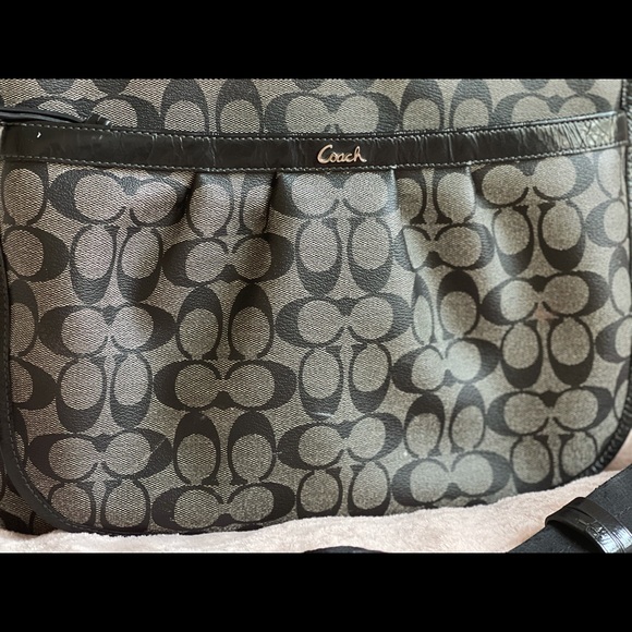 Coach Signature Messenger Diaper Laptop Tote Bag - Picture 2 of 9